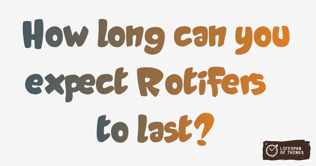 Lifespan of Rotifers