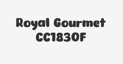 Thumbnail for lifespan of Royal Gourmet CC1830F