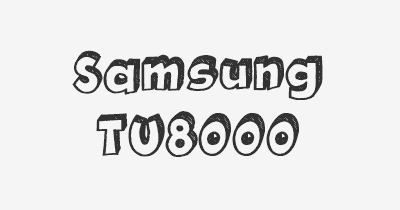 Thumbnail for lifespan of Samsung TU8000