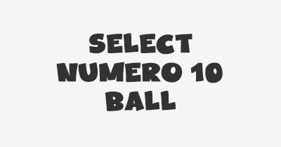 Thumbnail for lifespan of Select Numero 10 Ball