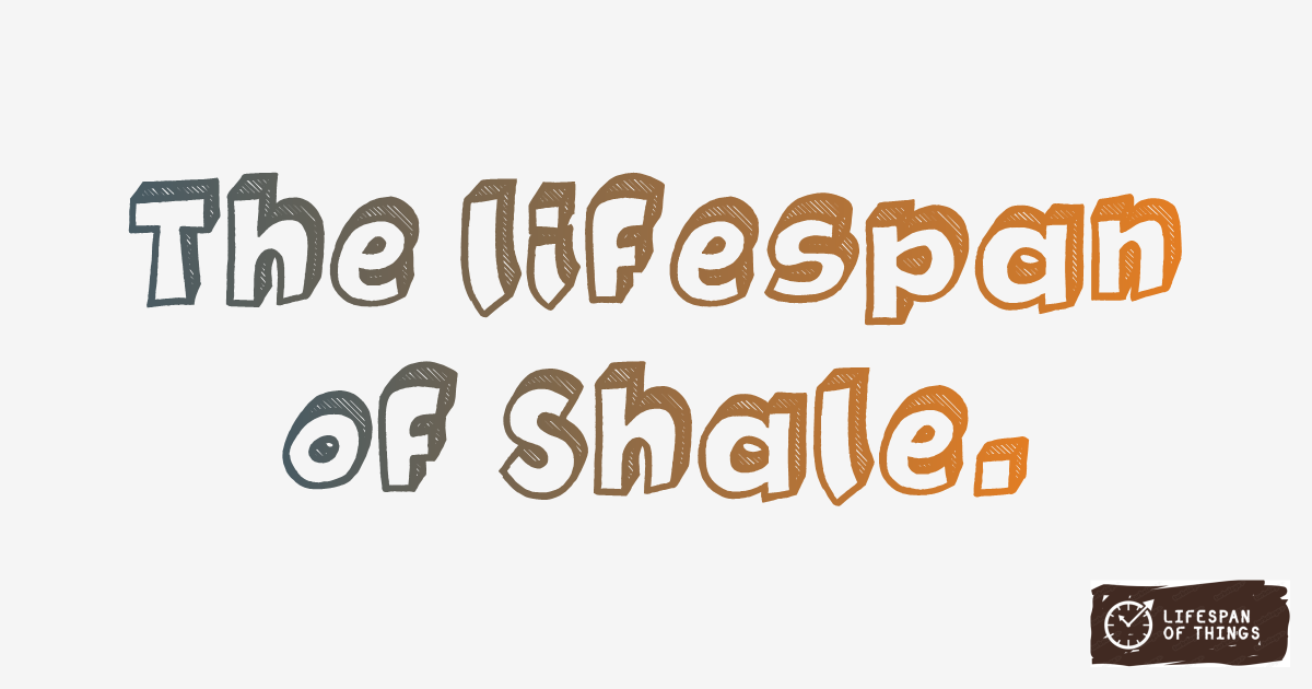 Lifespan of Shale