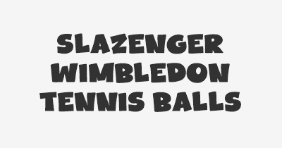 Thumbnail for lifespan of Slazenger Wimbledon Tennis Balls