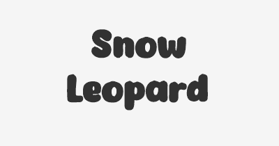 Thumbnail for lifespan of Snow Leopard