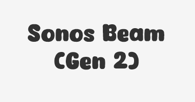 Thumbnail for lifespan of Sonos Beam (Gen 2)