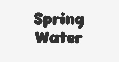 Thumbnail for lifespan of Spring Water