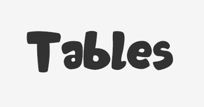 Thumbnail for lifespan of Tables