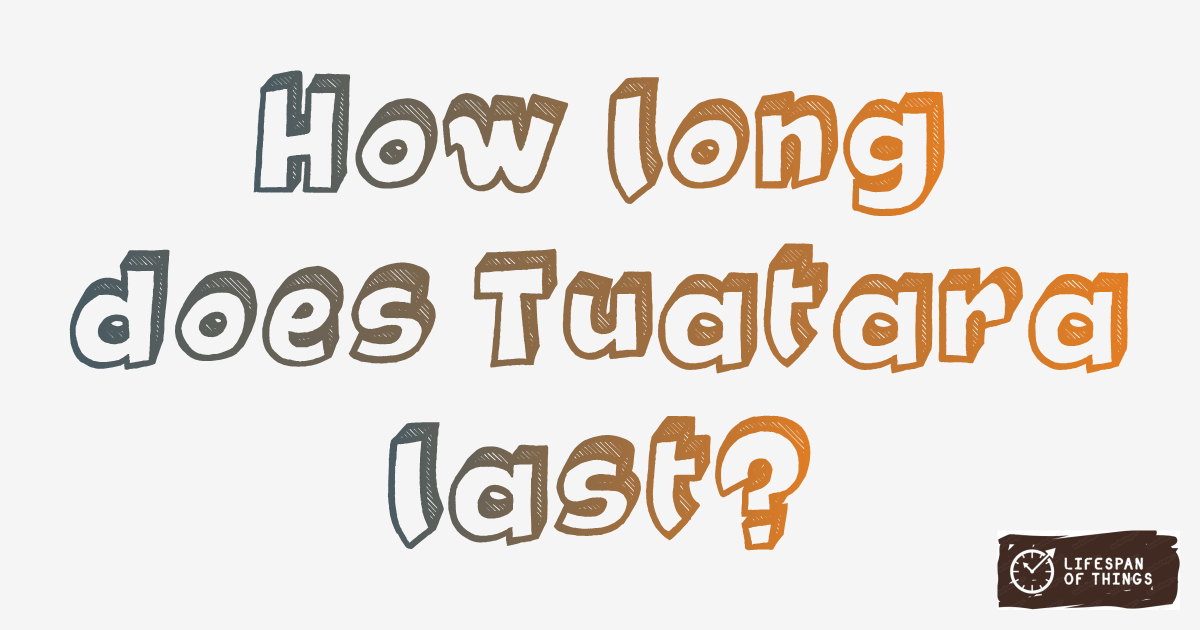 Lifespan of Tuatara