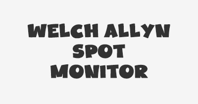 Thumbnail for lifespan of Welch Allyn Spot Monitor