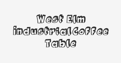 Thumbnail for lifespan of West Elm Industrial Coffee Table