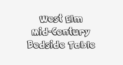 Thumbnail for lifespan of West Elm Mid-Century Bedside Table