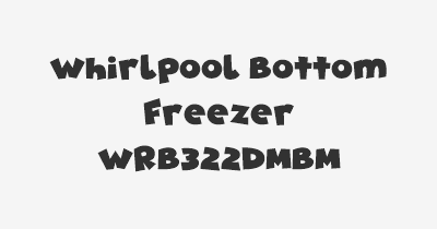 Thumbnail for lifespan of Whirlpool Bottom Freezer WRB322DMBM