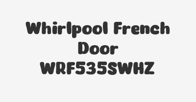 Thumbnail for lifespan of Whirlpool French Door WRF535SWHZ