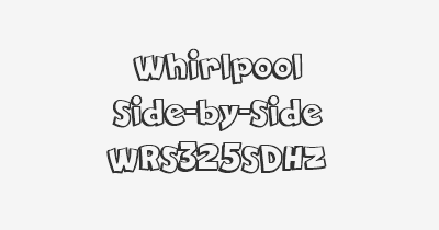 Thumbnail for lifespan of Whirlpool Side-by-Side WRS325SDHZ