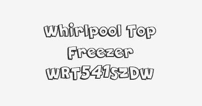 Thumbnail for lifespan of Whirlpool Top Freezer WRT541SZDW