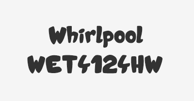 Thumbnail for lifespan of Whirlpool WET4124HW