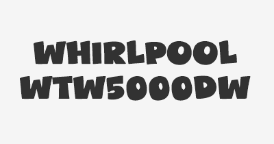 Thumbnail for lifespan of Whirlpool WTW5000DW