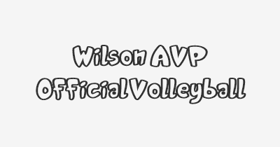 Thumbnail for lifespan of Wilson AVP Official Volleyball